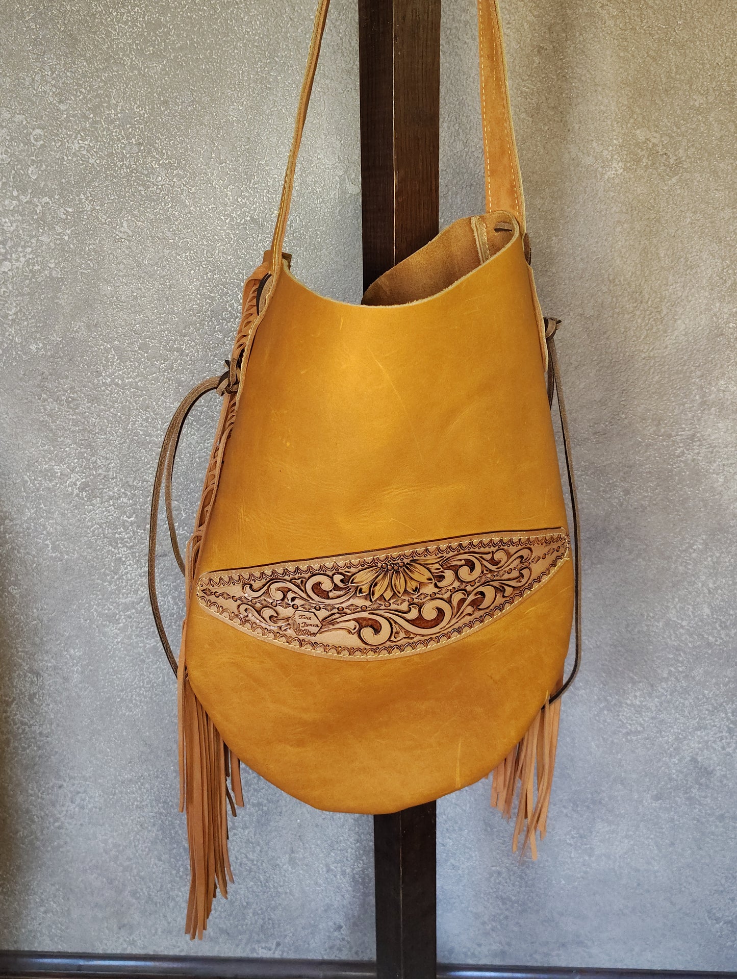 Boho Sunflower Scroll