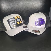 Leather tooled logo or brand hat-custom to order design