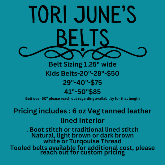 Belt Pricing!