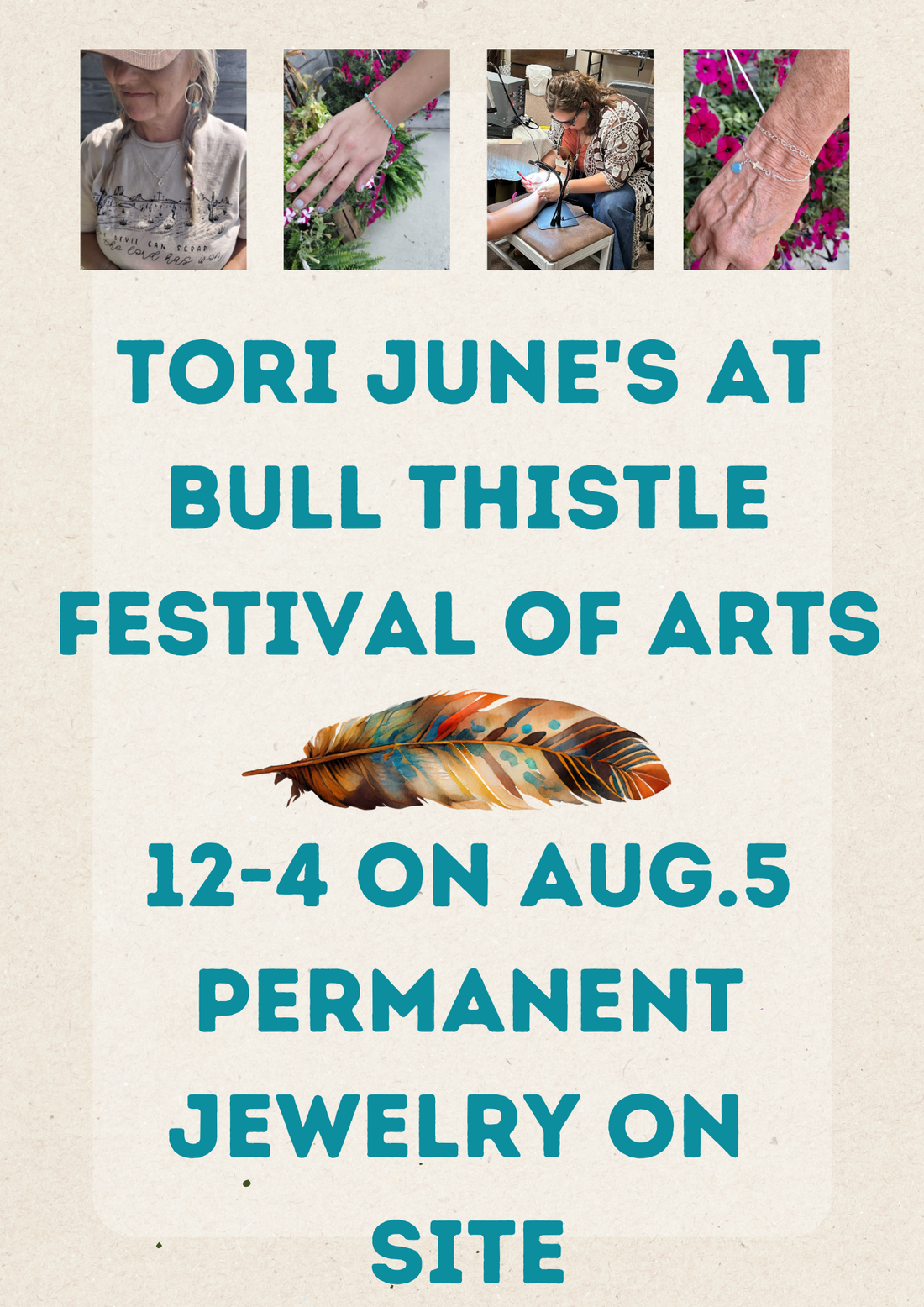 Bull thistle Festival of Arts