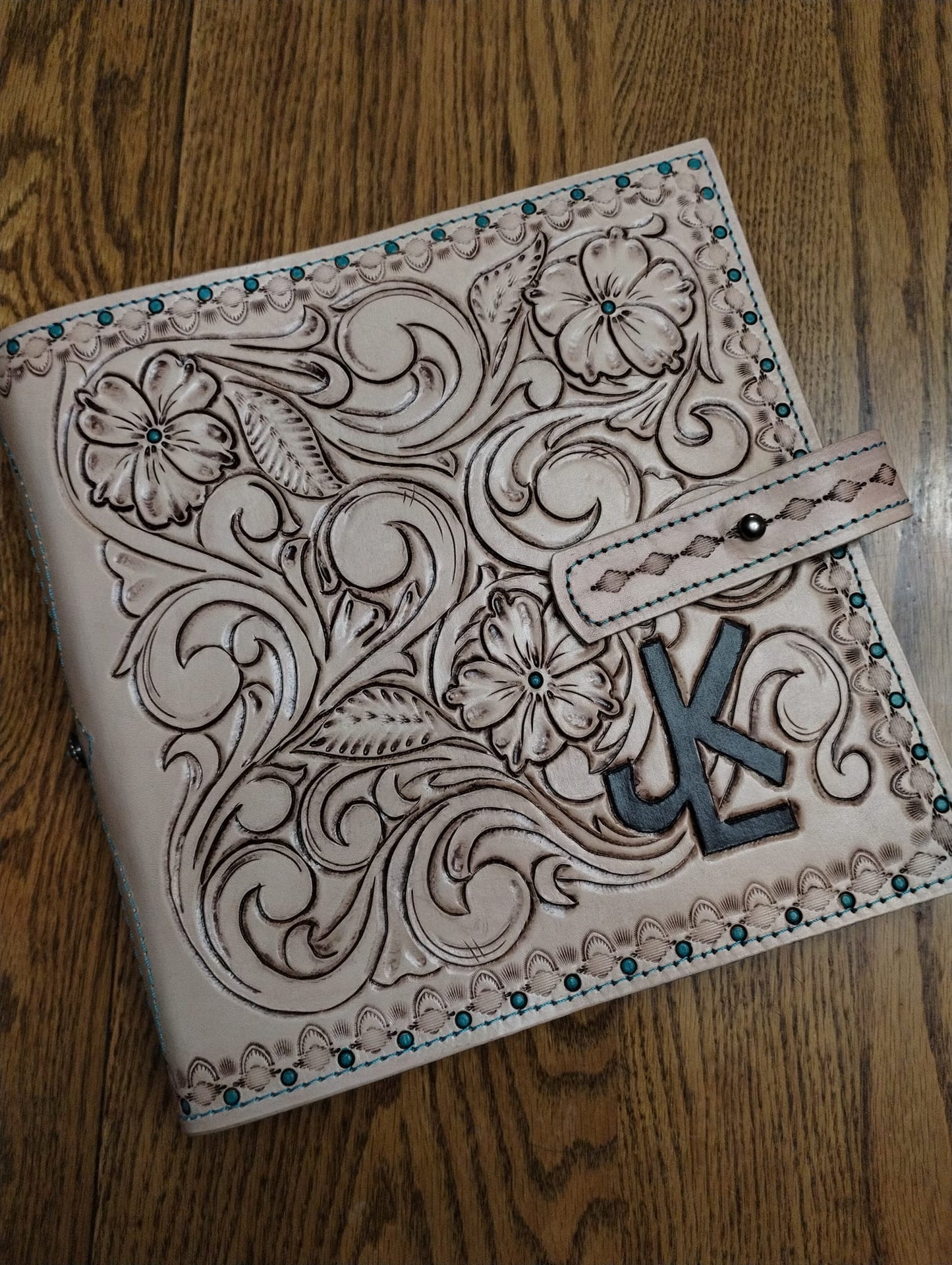 Custom Order Bible Cover- fully custom to you hand tooled