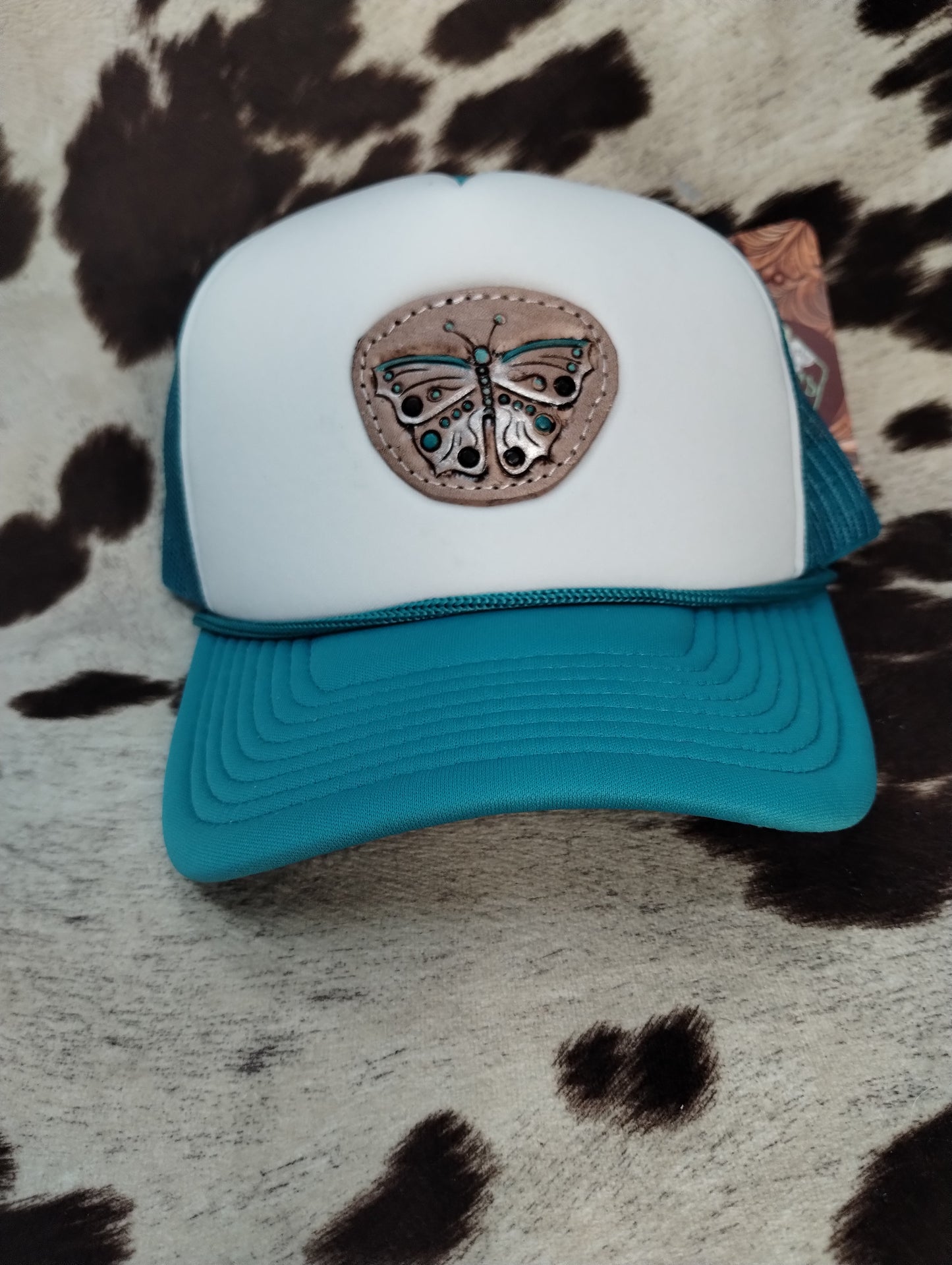 Tooled Patch Snap Back Hat