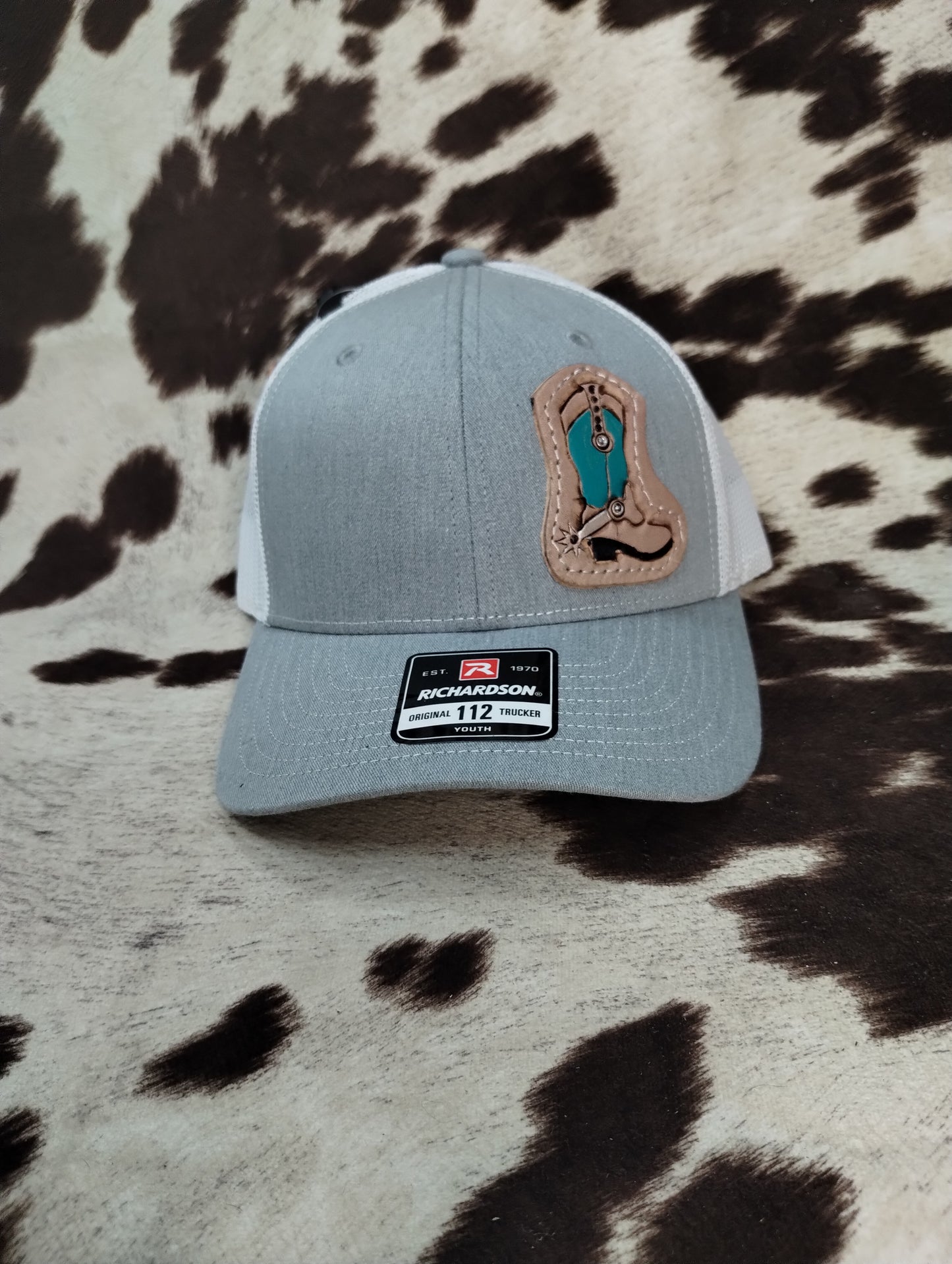 Tooled Patch Snap Back Hat