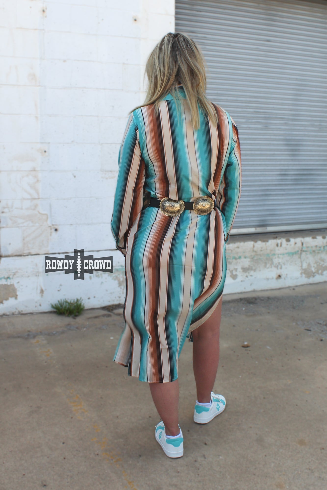 Sunset Serape Dress