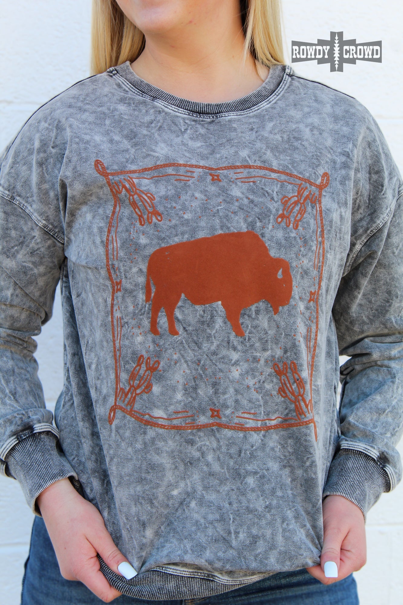 Blazing Buffalo Sweater