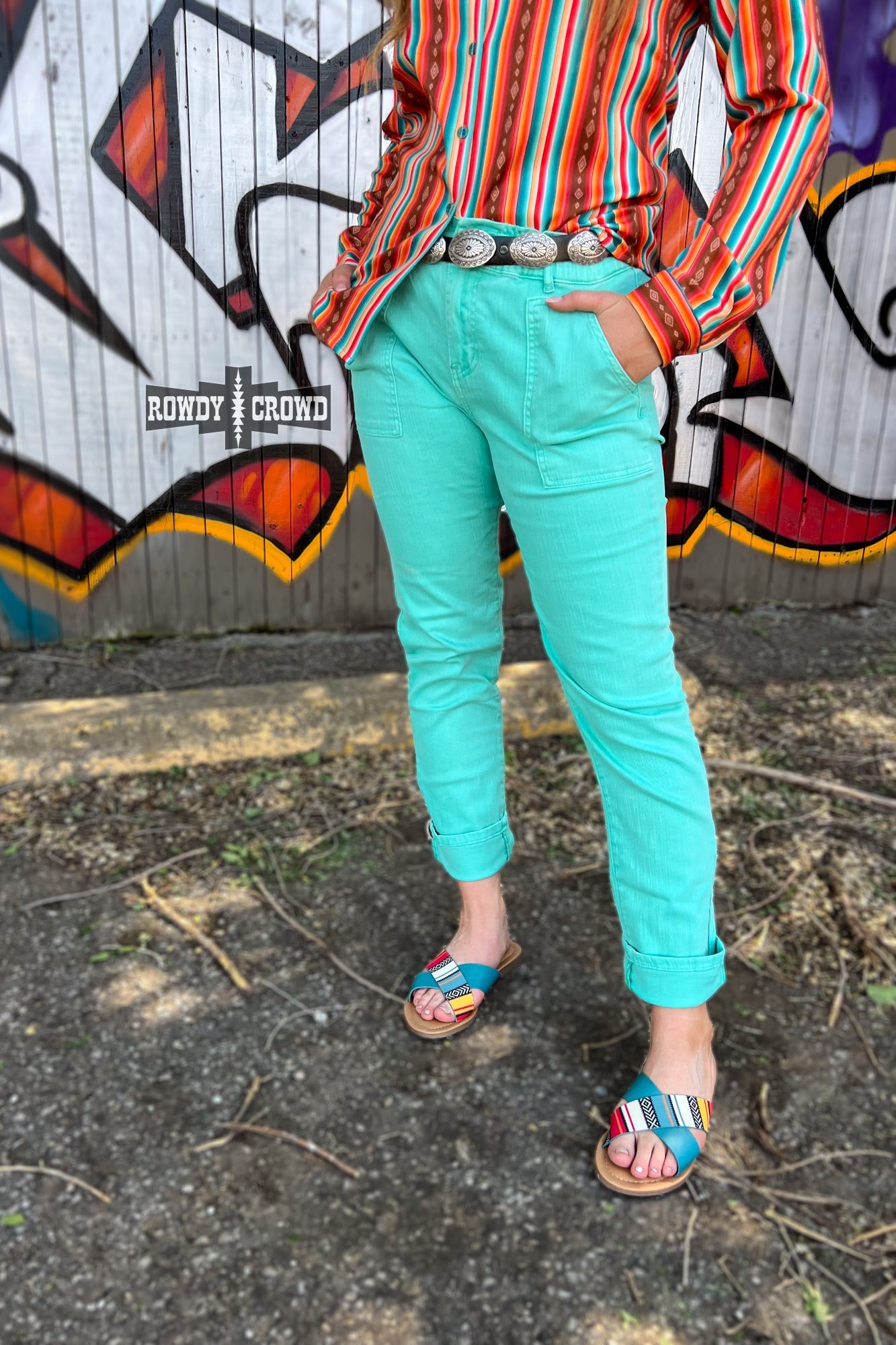 Turquoise Creek Pants