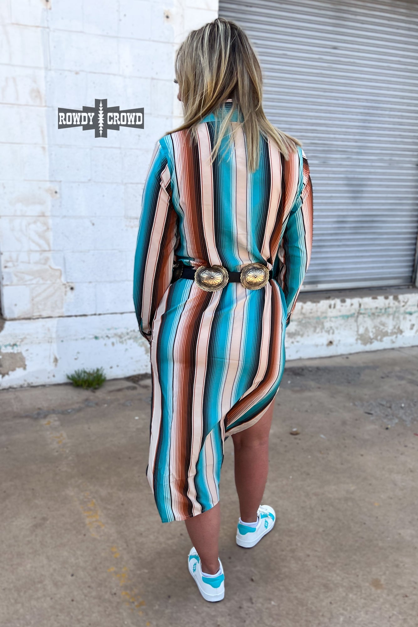 Sunset Serape Dress