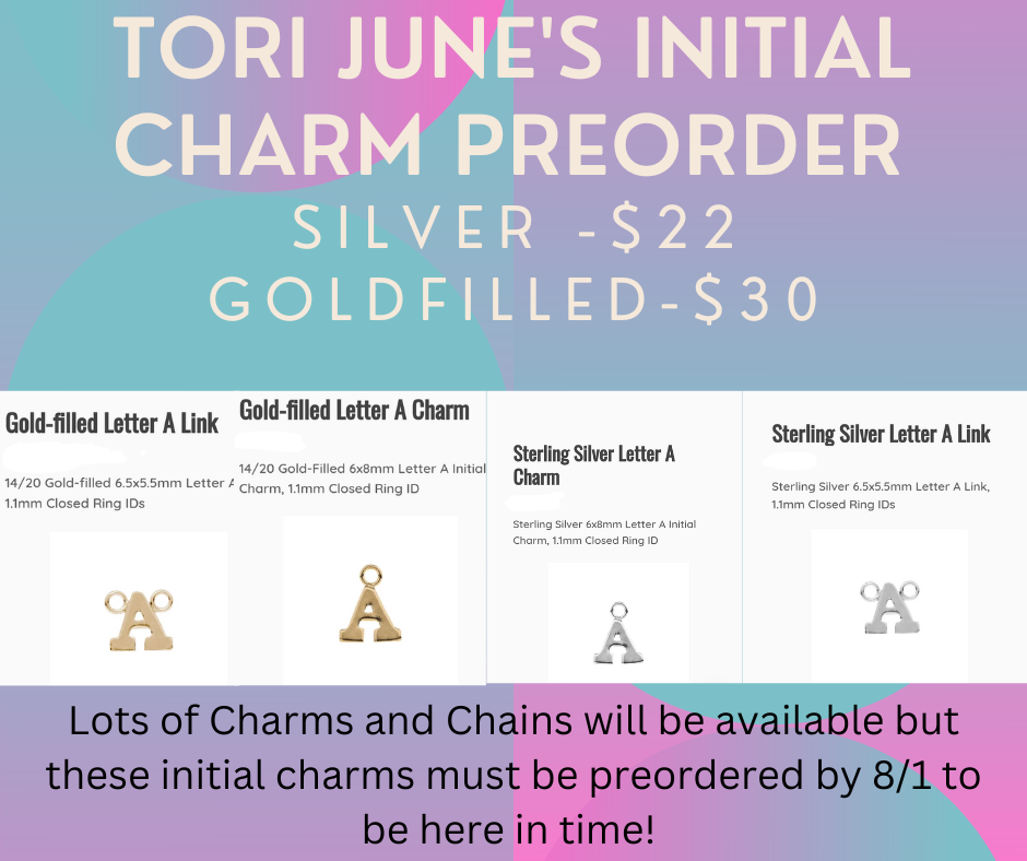 8/17 Bachelorette Party Pre Order- GOLD FILLED OPTIONS