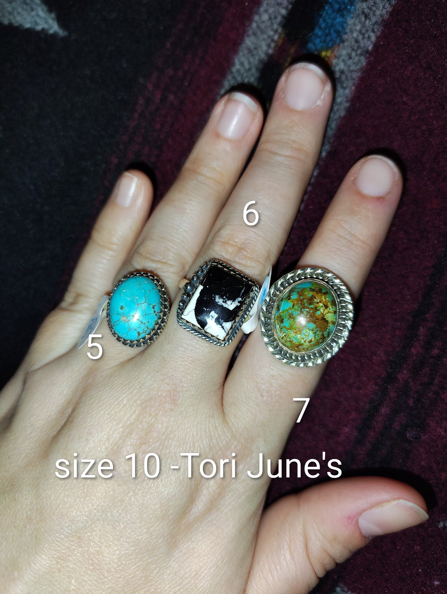 Size 10 in stock Rings