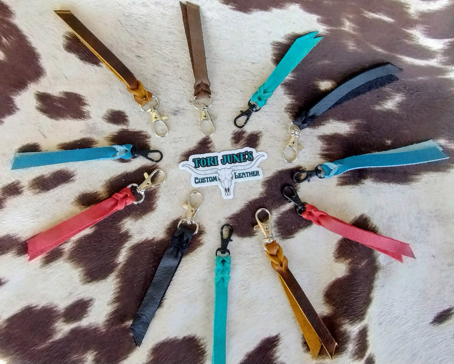 Cowboy Twist Key Fobs