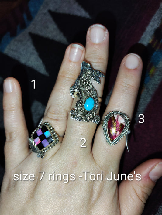 Size 7 in stock rings